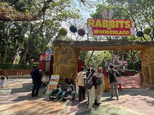 Rabbits in Wonderland, Wahana Baru yang Menggemaskan di Kebun Binatang Surabaya