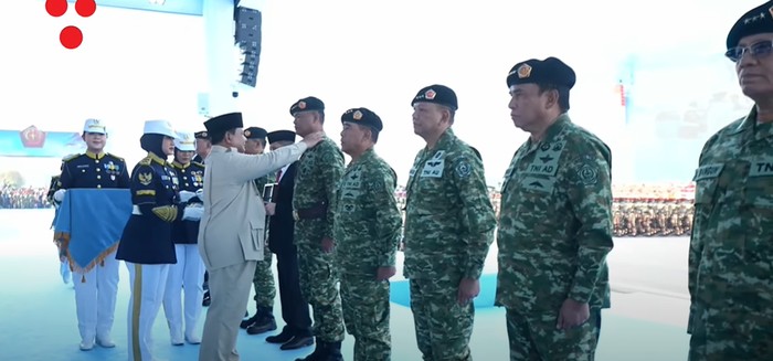 Pelantikan Wakil Panglima TNI Jenderal Tandyo Budi Revita.