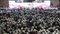 Sekretaris Jenderal PB Jatma Aswaja KH A Helmy Faishal Zaini mengungkapkan kegiatan itu menjadi bagian tasyakuran sekaligus menyampaikan pesan kepada masyarakat.