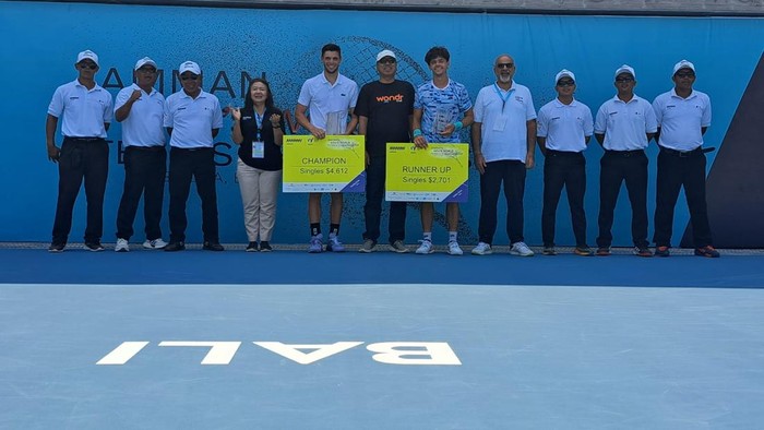 Arthur Gea Juara Mens World Tennis Championship Seri III M-25, Minggu (10/8/2025)