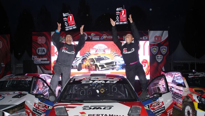 asia pacific rally championship 2025 Pertamax Turbo DMO Garage aldio oekon respati adhi