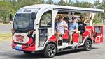 Asyik, Wisata Sanur Kini Bisa Naik Shuttle Bus Listrik