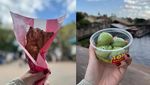 Potret Cantik Ayu Ting Ting Saat Makan Kue hingga Jajan di Jepang