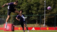 Benjamin Sesko Langsung 'Terbang' di Latihan Perdana bareng MU