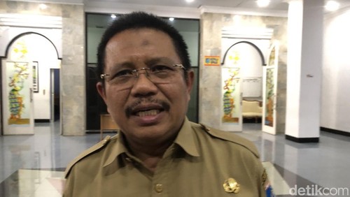 Bupati Lombok Barat, Lalu Ahmad Zaini (LAZ), Senin (11/8/2025) (M. Zahiruddin/detikBali)