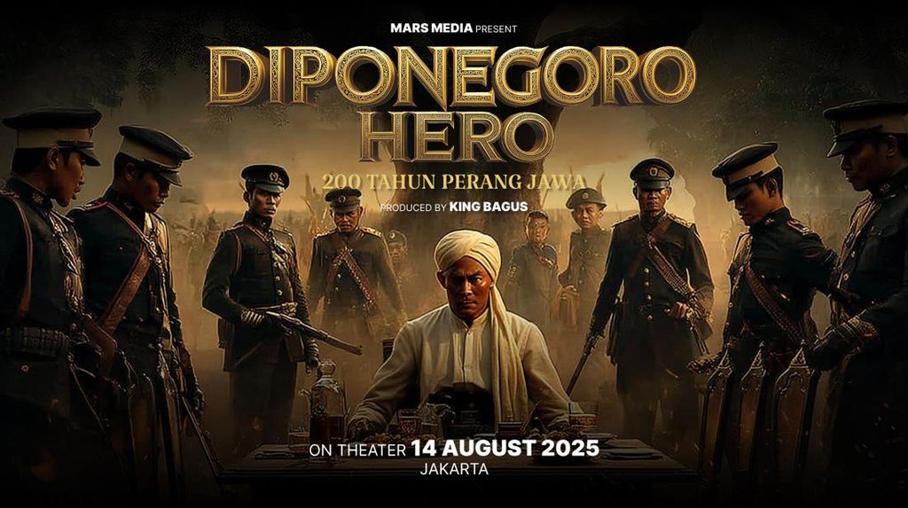 Film AI Diponegoro Hero Siap Gebrak Bioskop 14 Agustus