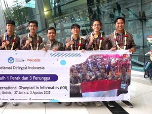 Siswa RI Boyong 4 Medali di Olimpiade Koding Dunia