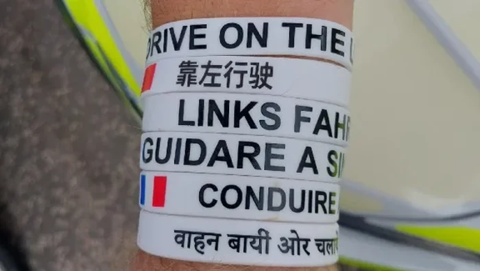 Gelang pengingat berkendara bagi wisatawan di Skotlandia