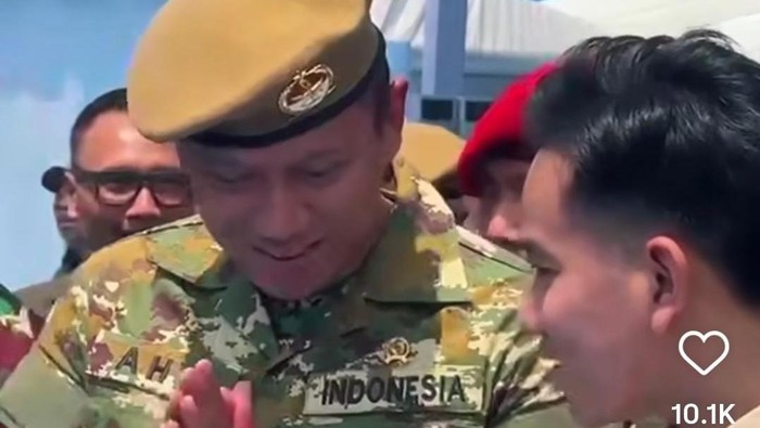 Gibran unggah momen bersama para menteri Prabowo, termasuk AHY, di Batujajar