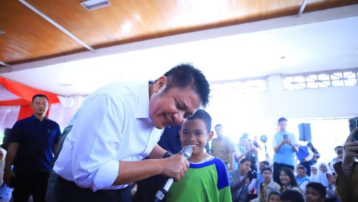 Gubernur Sumsel Herman Deru hadiri Hari Anak Nasional 2025.