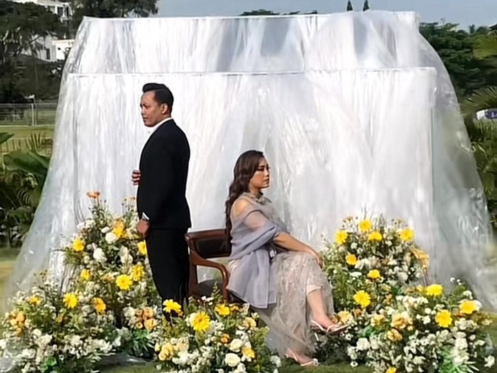 Ide dekorasi pernikahan viral.