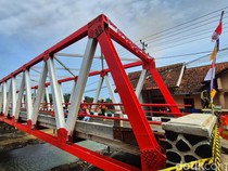 Wajah Baru Jembatan Merah Putih Bojongkopo Jadi Ikon Baru Sukabumi