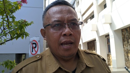 Kadis PUPR NTB, Sadimin, saat ditemui di Kantor Gubernur NTB, Senin (11/8/2025). (Ahmad Viqi/detikBali)