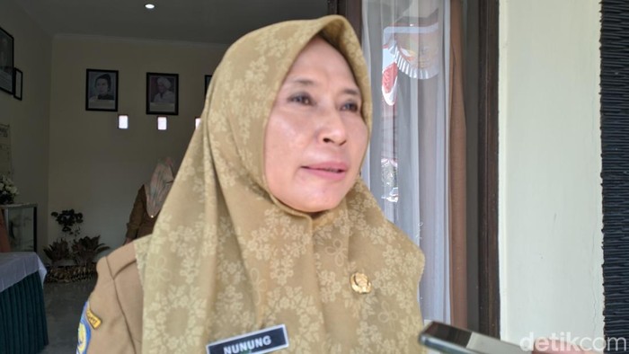 Kepala Dinas Sosial NTB, Nunung Triningsih ditemui di Mataram, Senin (11/8/2025). (Ahmad Viqi/detikBali).