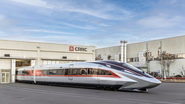 Kereta Cepat Prototipe KRL CR450. (Dok. CRRC)