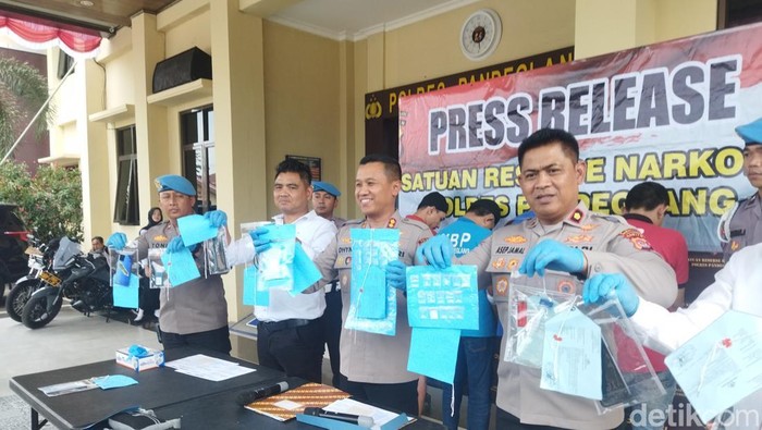 Konferensi Pers Polres Pandeglang.