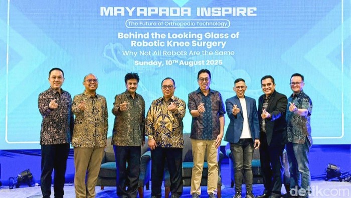 Mayapada mengelar forum edukatif bertajuk Behind the Looking Glass of Robotic Knee Surgery.