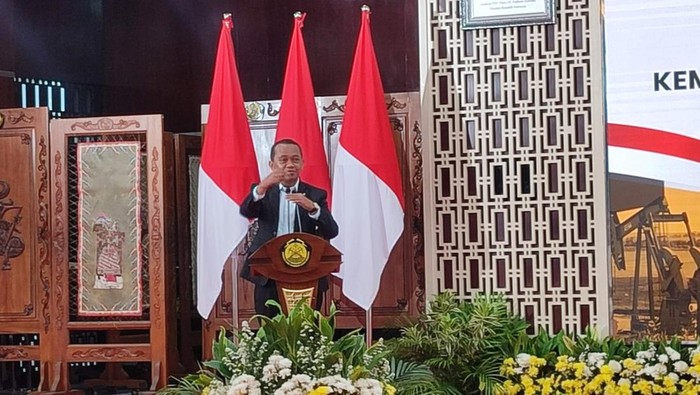 Menteri ESDM, Bahlil Lahadalia.
