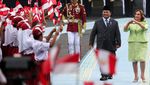 Momen Prabowo Sambut Presiden Peru di Istana Merdeka