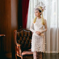 8 Potret Anggun Namira Adjani, Anak Alya Rohali Menikah Berbalut Kebaya Betawi