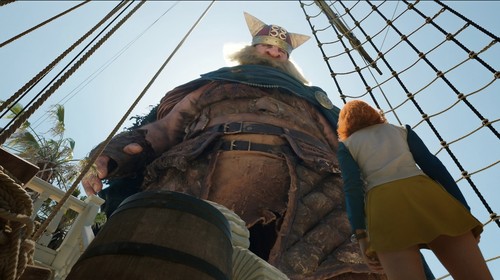 Cuplikan adegan dalam serial live action One Piece Season 2.
