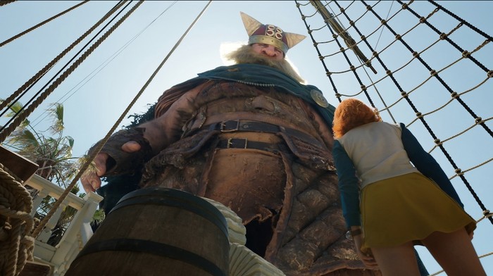 Cuplikan adegan dalam serial live action One Piece Season 2.