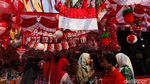 Pasar Mester Jadi Lautan Merah Putih Sambut HUT ke-80 RI