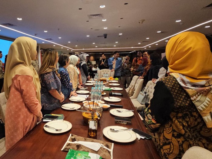 Pertemuan Menteri PKP Maruarar Sirait dengan pengembang perempuan.