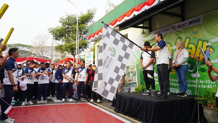 Petrokimia Gresik gelar Fun Walk di Lamongan dan Surabaya