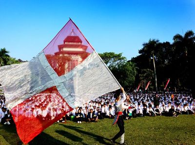 Potret PKKMB UB Raja Brawijaya, Pemantauan Absen hingga Penugasan Pakai QR Code