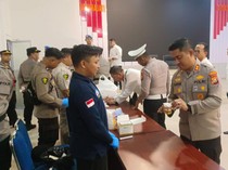 Ratusan Personel Polres Inhil Dites Narkoba, Ponsel Dicek Cegah Judol