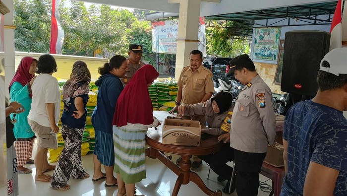 Polres Jombang gelar Gerakan Pangan Murah (GPM)