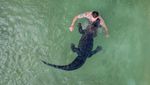 Potret Pertemanan Unik Pria Jerman dengan Aligator Selama 30 Tahun