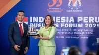 Acara Indonesia–Peru Business Forum 2025 turut dihadiri perwakilan pemerintah, pelaku usaha, dan asosiasi perdagangan dari kedua negara. Kegiatan ini menjadi momentum penting untuk memperluas jaringan bisnis sekaligus mempererat hubungan bilateral Indonesia–Peru. ANTARA FOTO/Bayu Pratama S