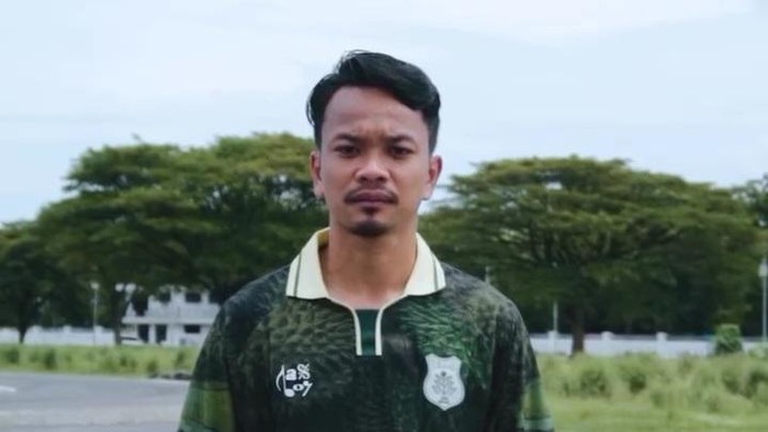 PSMS Medan mengumumkan M Hidayat resmi bergabung. (Instagram PSMS Medan)