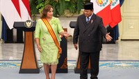 Menurut Prabowo biasanya perjanjian dagang sekelas CEPA bisa dirundingkan hingga bertahun-tahun lamanya, namun dengan Peru perundingan cuma memakan waktu singkat 14 bulan lamanya. REUTERS/Ajeng Dinar Ulfiana