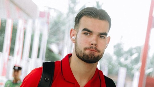 Striker Timnas Indonesia dan Bali United, Jens Raven.
