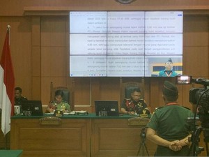 Kopda Bazarsah Penembak 3 Polisi Lampung Divonis Mati
