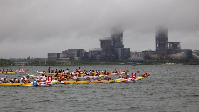 Tim perahu naga Indonesia menjuarai nomor open 2.000 meter di World Games 2025. Kalahkan China dan Spanyol.