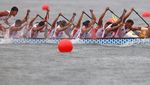 Tim Perahu Naga Indonesia Raih Emas di World Games 2025