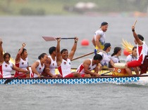 Tim Perahu Naga Indonesia Raih Emas di World Games 2025