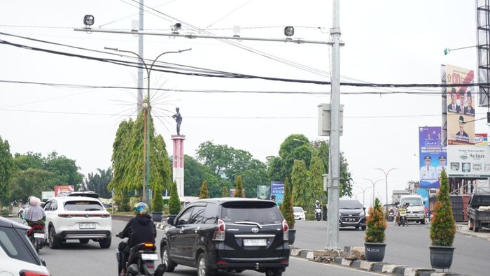 Titik ETLE baru di Tugu Juang, Kota Jambi