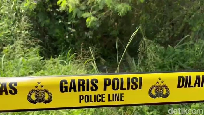 TKP Penemuan mayat remaja di Bandung.