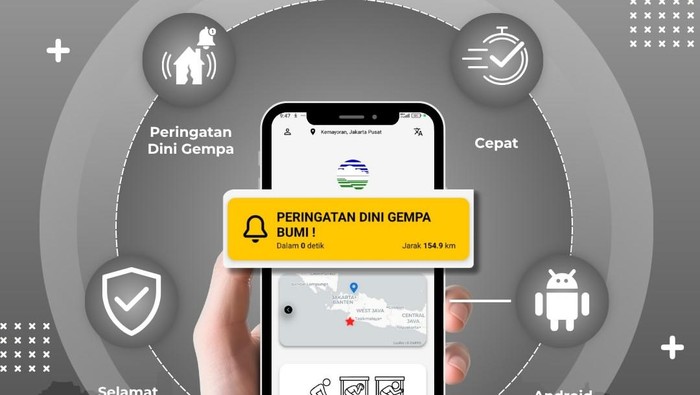 BMKG gelar uji coba publik aplikasi peringatan dini gempa bumi InaEEWS, cek cara ikutanya di sini!