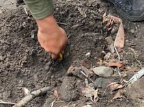 Misteri Asap Panas Muncul dari Dalam Tanah di Depok