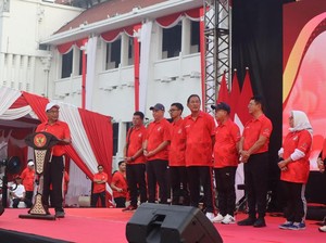 Kolaborasi dengan Pemkot Surabaya, Bank Jatim Sukses Gelar Senam Lansia