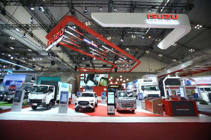 Booth Isuzu di GIIAS 2025,