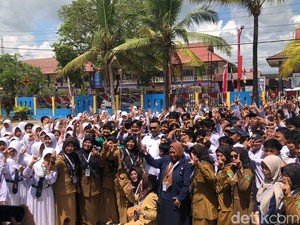 SMPN 3 Tenggarong Ikut Lomba Perpus, Bupati Kukar Terkesan Literasinya