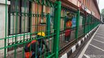 Cegah Aksi Lompat, Pagar Stasiun Cikini Ditinggikan