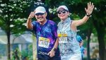 Keren! Ayah Chelsea Olivia Ikut Fun Run Meski Pakai 3 Ring Jantung